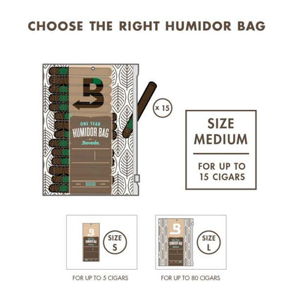 Boveda Medium Humidor Bag - Shop Cigars Now  -  - 