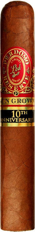 Perdomo Reserve 10th Anniversary Sun Grown Super Toro - Shop Cigars Now  -  - Box Pressed, Medium, Nicaragua, Nicaraguan Wrapper, Toro