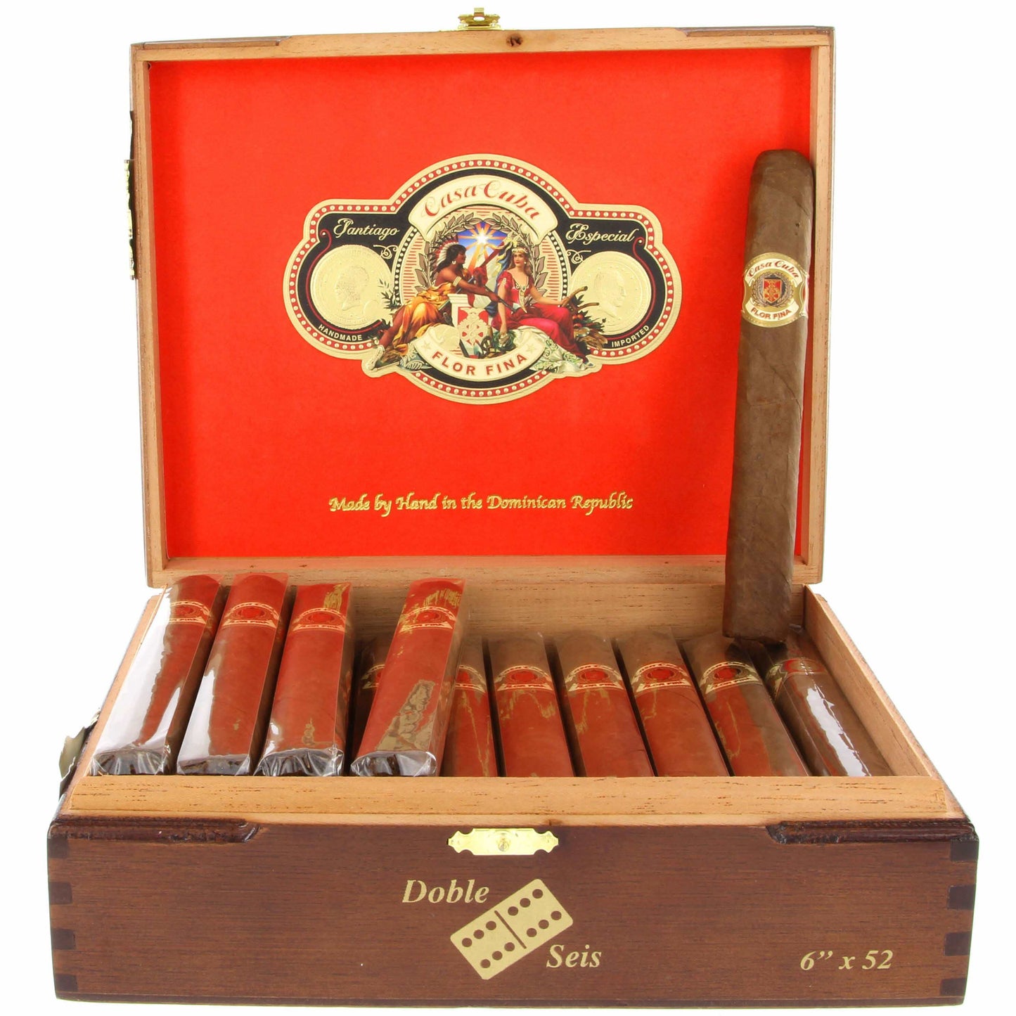 Arturo Fuente Casa Cuba Doble Seis - Shop Cigars Now  -  - Dominican Republic, Ecuadorian Wrapper, MEDIUM, Toro