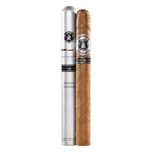 Zino Platinum Crown Series Double Grande Tubo - Shop Cigars Now  -  - Churchill, Dominican Republic, Ecuadorian Connecticut Wrapper, Medium-Full