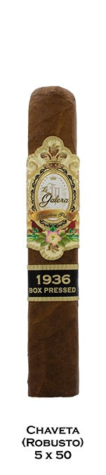 La Galera 1936 Box Pressed Chaveta - Shop Cigars Now  -  - Box Pressed, Dominican Republic, Habano Ecuador Wrapper, Medium-Full, Robusto