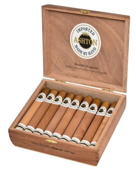 Ashton Classic Double Magnum - Shop Cigars Now  -  - Connecticut Shade Wrapper, Dominican Republic, Mild, Toro