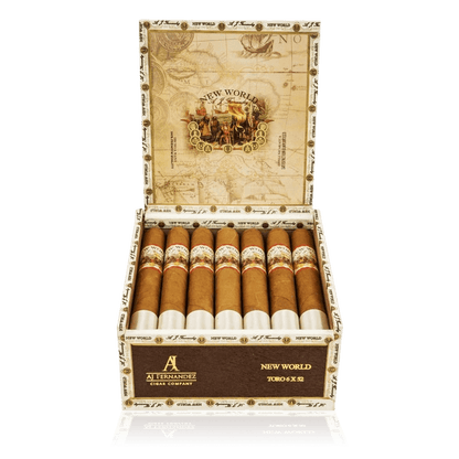 AJ Fernandez New World Connecticut Toro - Shop Cigars Now  -  - Connecticut Shade Wrapper, Mild-Medium, Nicaragua, Toro