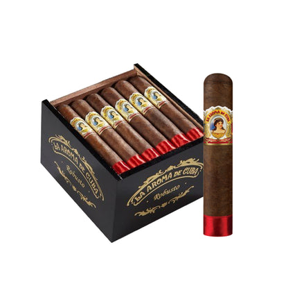 La Aroma de Cuba Robusto (Redfoot) - Shop Cigars Now  -  - Connecticut Broadleaf Wrapper, Medium, Nicaragua, Robusto