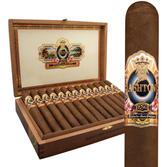 Ashton ESG 23 Year Salute - Shop Cigars Now  -  - Dominican Republic, Dominican Wrapper, Medium-Full, Toro