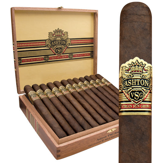 Ashton VSG Sorcerer - Shop Cigars Now  -  - Box Pressed, Churchill, Dominican Republic, Ecuador Sumatra Wrapper, Full