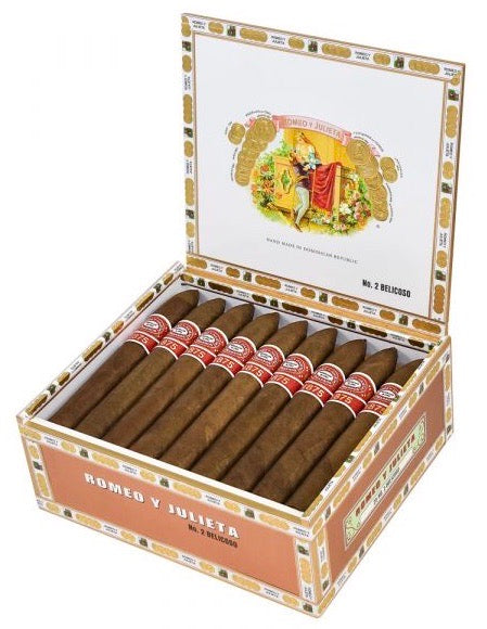 Romeo Y Julieta 1875 No. 2 Belicoso - Shop Cigars Now  -  - Belicoso, Dominican Republic, Indonesian TBN Wrapper, Medium