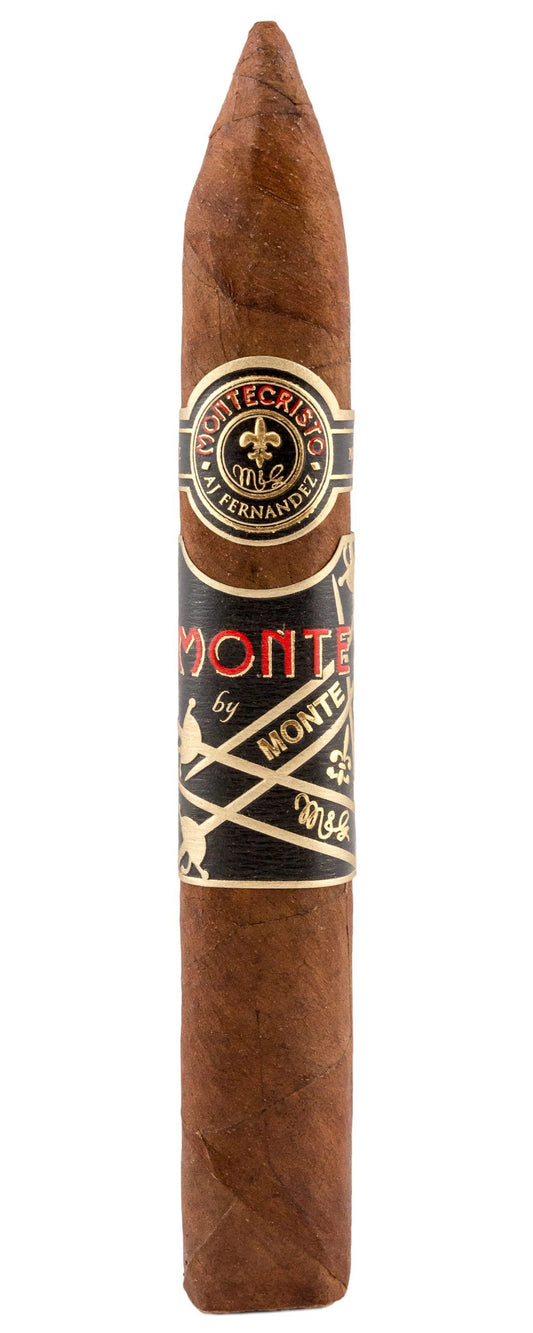 Monte By Montecristo AJ Fernandez Belicoso - Shop Cigars Now  -  - Belicoso, Box Pressed, Ecuadorian Habano Wrapper, Medium-Full, Nicaragua