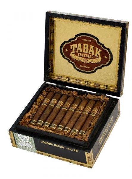 Drew Estate Tabak Especial Corona Negra - Shop Cigars Now  -  - Connecticut Broadleaf Maduro Wrapper, Corona, Medium, Nicaragua