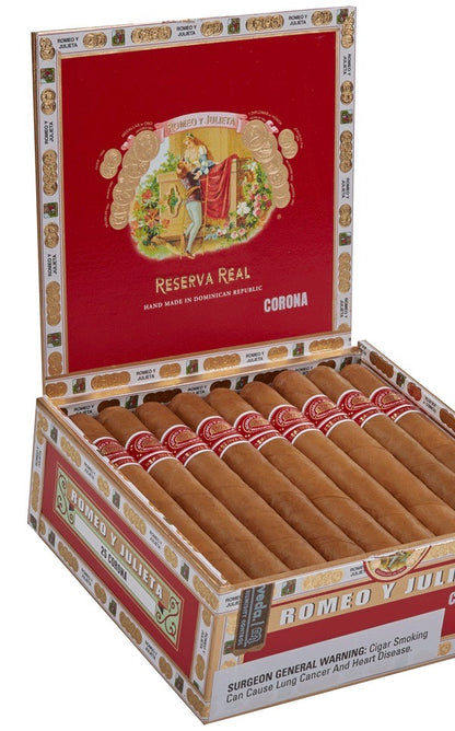 Romeo y Julieta Reserva Real Corona - Shop Cigars Now  -  - Corona, Dominican Republic, Ecuadorian Connecticut Shade Wrapper, Mild-Medium
