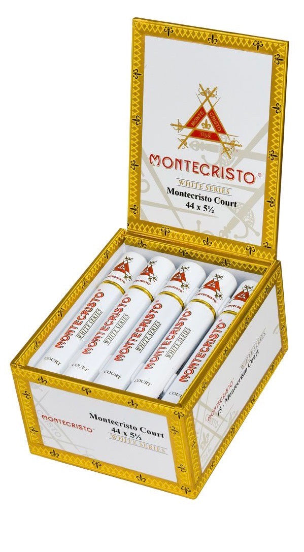 Montecristo White Series Court - Shop Cigars Now  -  - Corona, Dominican Republic, Ecuadorian Connecticut Shade Wrapper, Medium