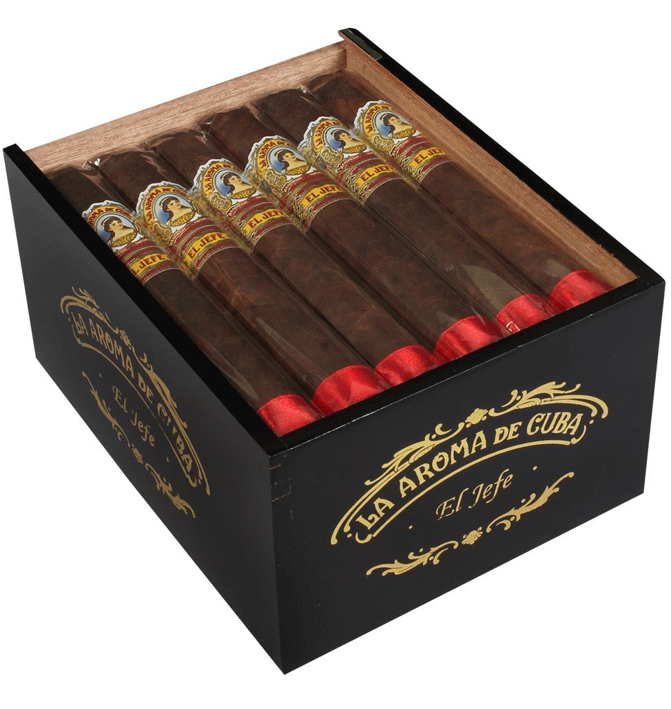 La Aroma de Cuba El Jefe - Shop Cigars Now  -  - Connecticut Broadleaf Wrapper, Gordo, Medium, Nicaragua