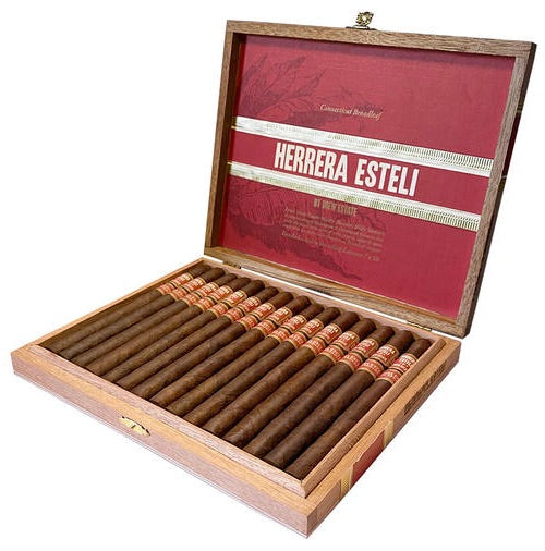 Drew Estate Herrera Esteli Tienda Exclusiva CT Broadleaf Lancero - Shop Cigars Now  -  - Connecticut Broadleaf Wrapper, Full, Lancero, Nicaragua