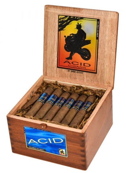 Drew Estate ACID Blue Kuba Kuba - Shop Cigars Now  -  - Medium, Nicaragua, Robusto, Sumatra Wrapper