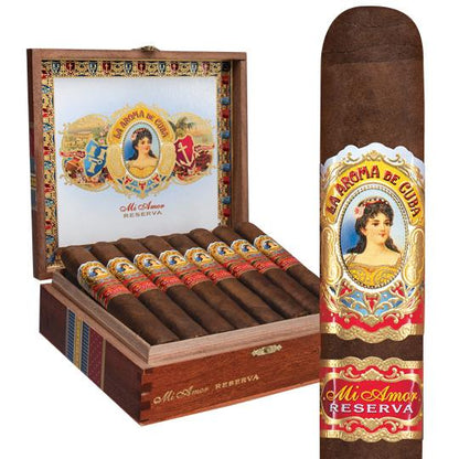 La Aroma de Cuba Mi Amor Reserva Divino - Shop Cigars Now  -  - Box Pressed, Full, Nicaragua, San Andres Oscuro Wrapper, Toro