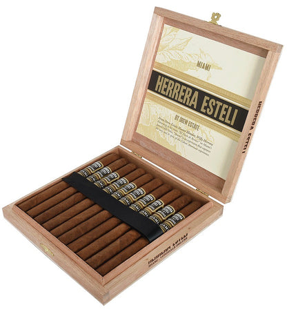 Drew Estate Herrera Esteli Miami Lonsdale Deluxe - Shop Cigars Now  -  - Ecuador Habano Oscuro Wrapper, Lonsdale, Medium-Full, Nicaragua