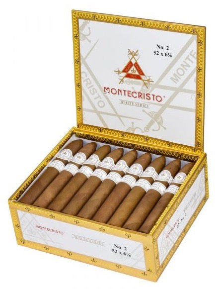 Montecristo White Series Especial No.2 - Shop Cigars Now  -  - Belicoso, Dominican Republic, Ecuadorian Connecticut Shade Wrapper, Medium