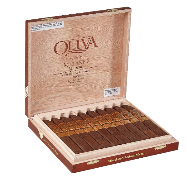 Oliva Serie V Melanio Maduro Torpedo - Shop Cigars Now  -  - Box Pressed, Full, Nicaragua, San Andres Mexican Maduro Wrapper, Torpedo