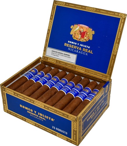 Romeo Y Julieta Reserva Real Nicaragua Robusto - Shop Cigars Now  -  - Medium, Nicaragua, Nicaragua Wrapper, Robusto