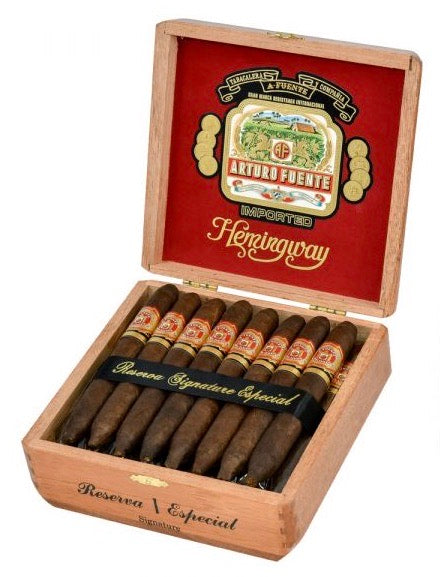 Arturo Fuente Hemingway Signature - Shop Cigars Now  -  - African Cameroon Wrapper, Dominican Republic, Medium, Perfecto