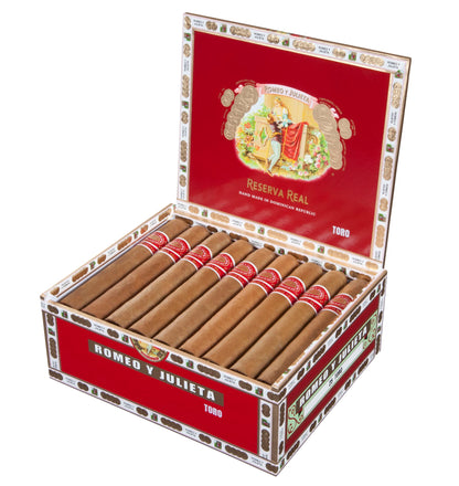 Romeo y Julieta Reserva Real Toro - Shop Cigars Now  -  - Dominican Republic, Ecuadorian Connecticut Shade Wrapper, Mild-Medium, Toro