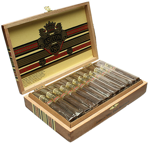 Ashton VSG Tres Mystique - Shop Cigars Now  -  - Box Pressed, Dominican Republic, Ecuador Sumatra Wrapper, Full, Petite Corona