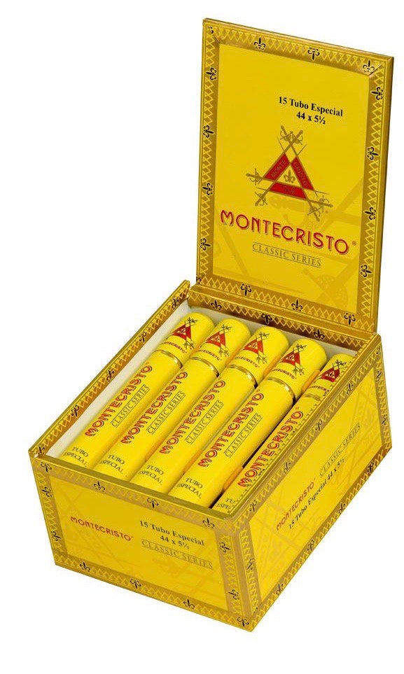 Montecristo Classic Series Tubo Especial - Shop Cigars Now  -  - Corona, Dominican Republic, Mild-Medium, Select Connecticut Shade Wrapper